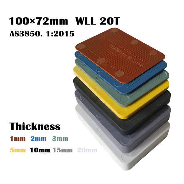 Cost-effective solution for uneven surfaces - plastic square shim