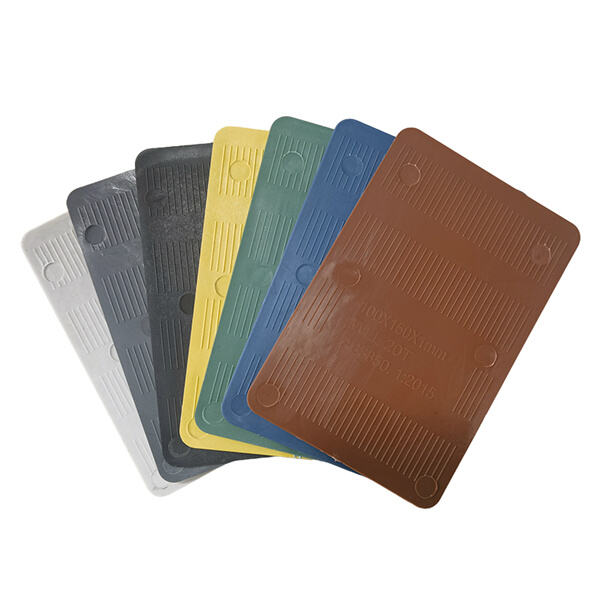 Easily adjust and stabilize with square plastic shims
