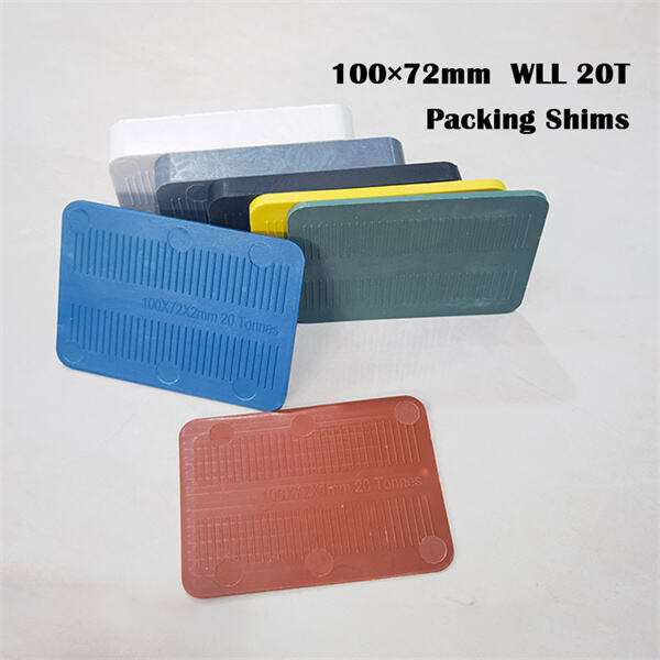 Essential tool for carpenters and contractors - plastic square shim