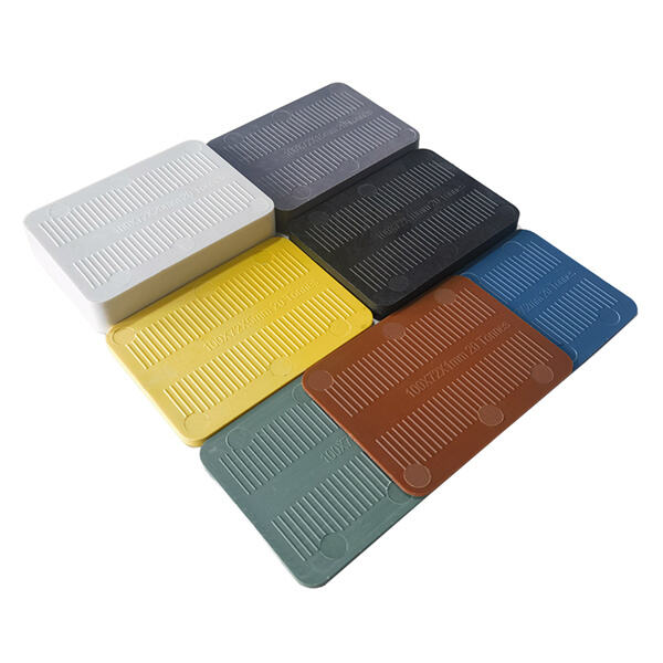 Conveniently sized plastic square shim for DIY home repairs