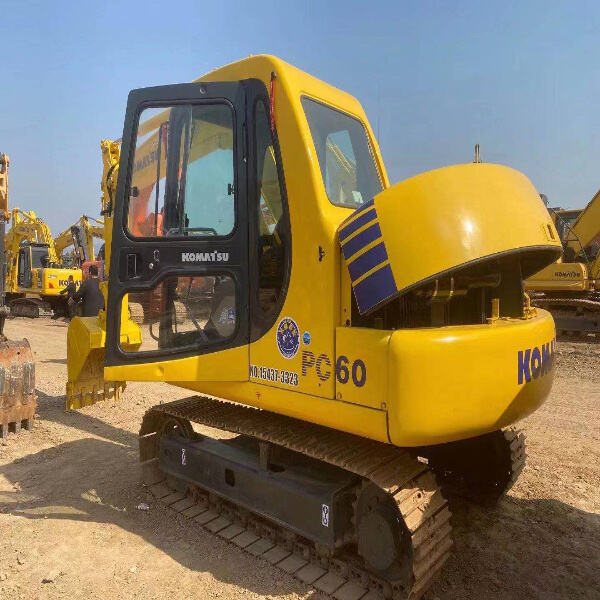 Komatsu PC60 ile Etkin ve Yüksek Kaliteli Kazıma