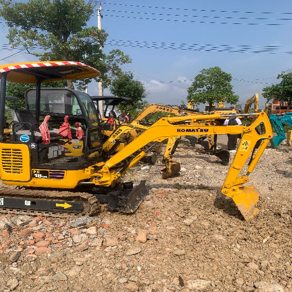 Dig Deeper with a Used Komatsu PC18 Excavator, Equipped for Tough Jobs