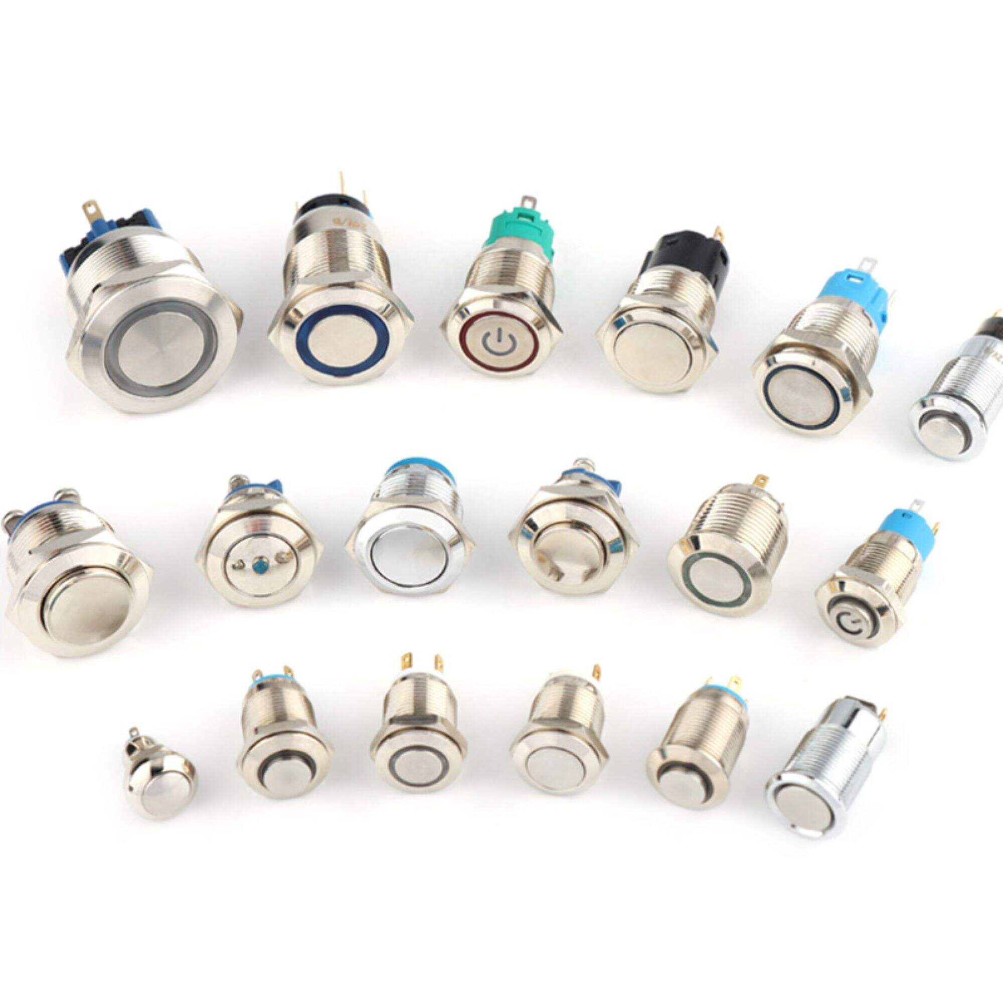 8mm 12mm 16mm 19mm 22mm Waterproof push button switch