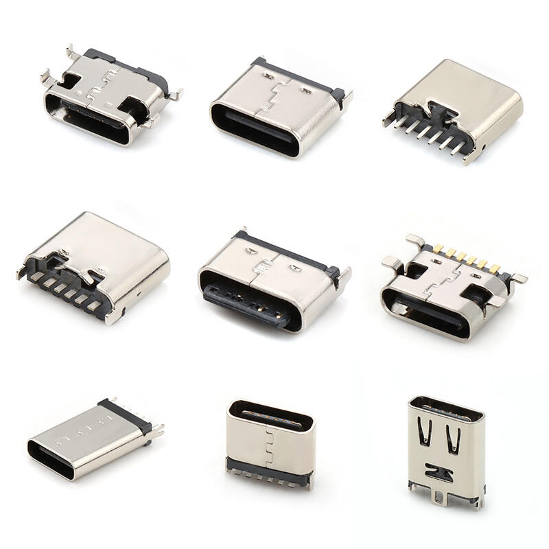 USB Type C 6pin female connector