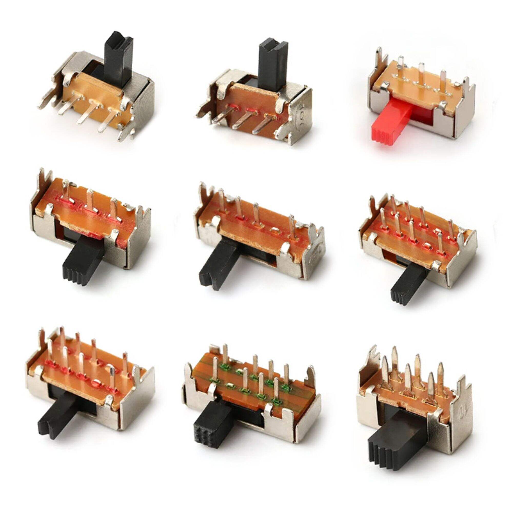 SK Slide Switch 1P2T 2P2T 2P3T dip slide switch