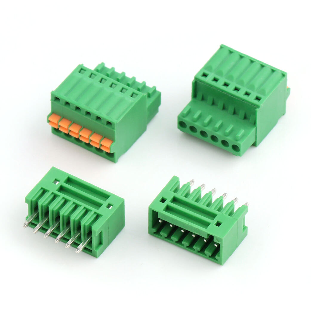 2.54mm pitch pluggable Terminal block Connector