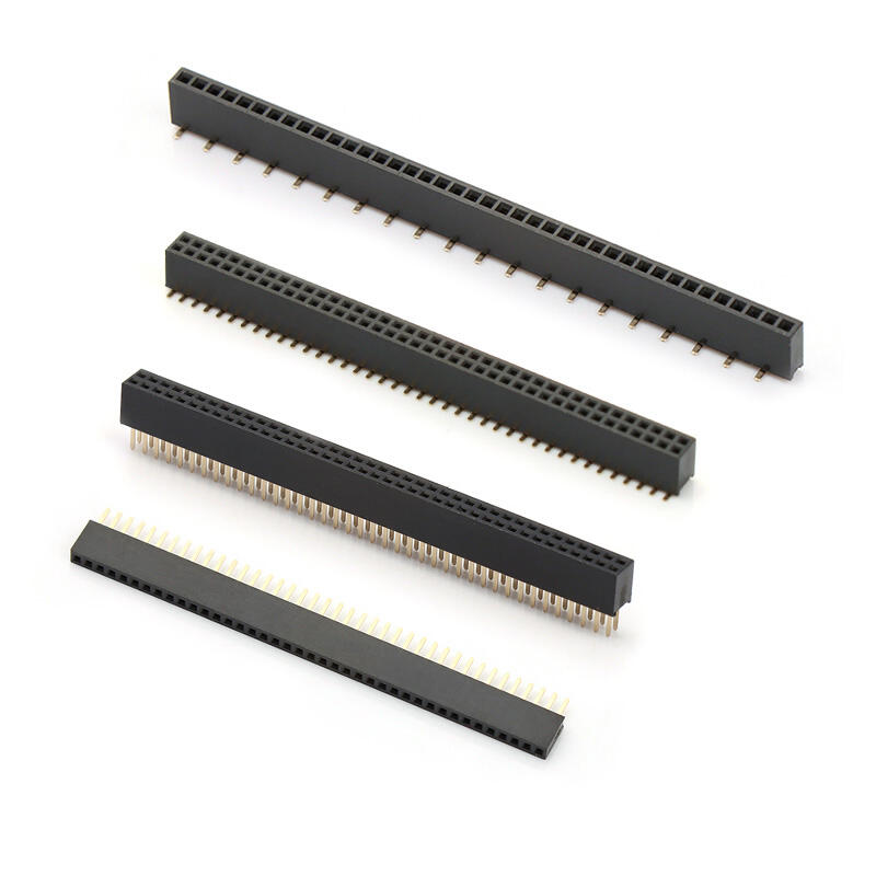 1.27mm female pin header