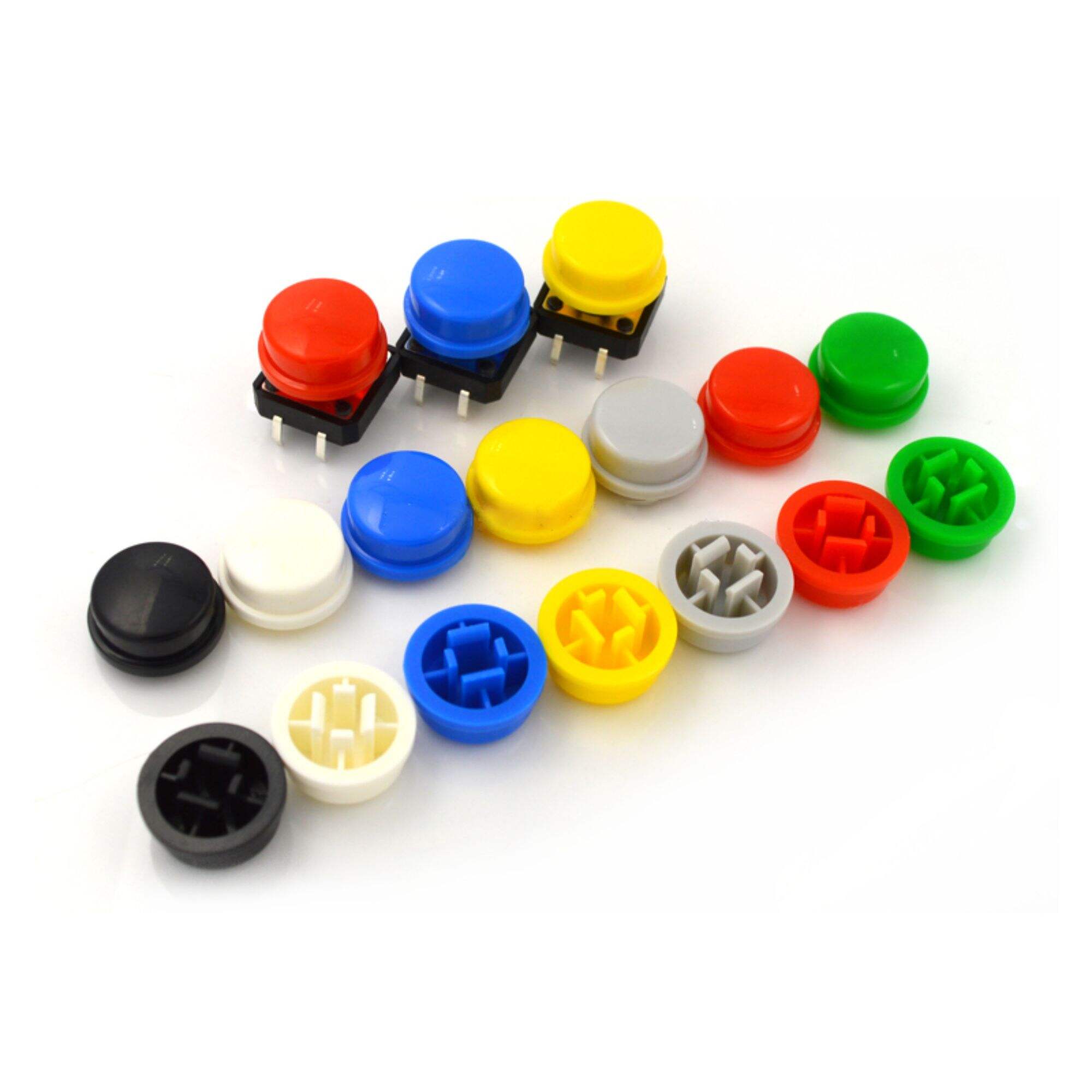 4.5*4.5mm 6*6mm 12*12mm Round Tactile Switch Cap