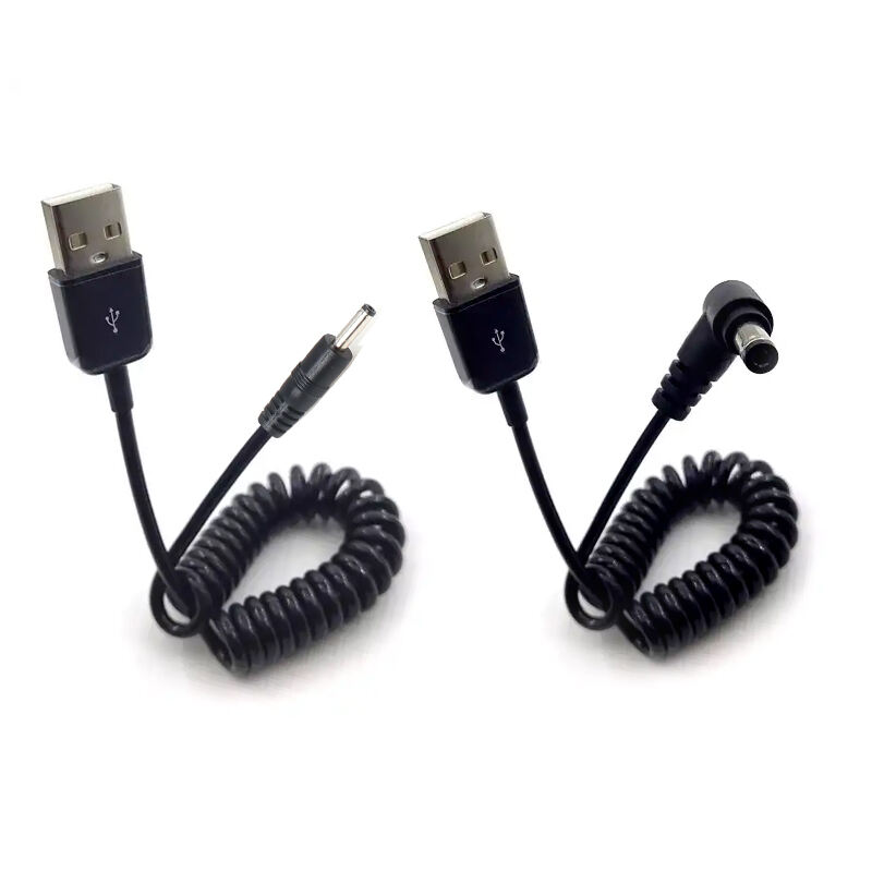 2.1mm DC Power Male Plug to USB A Male