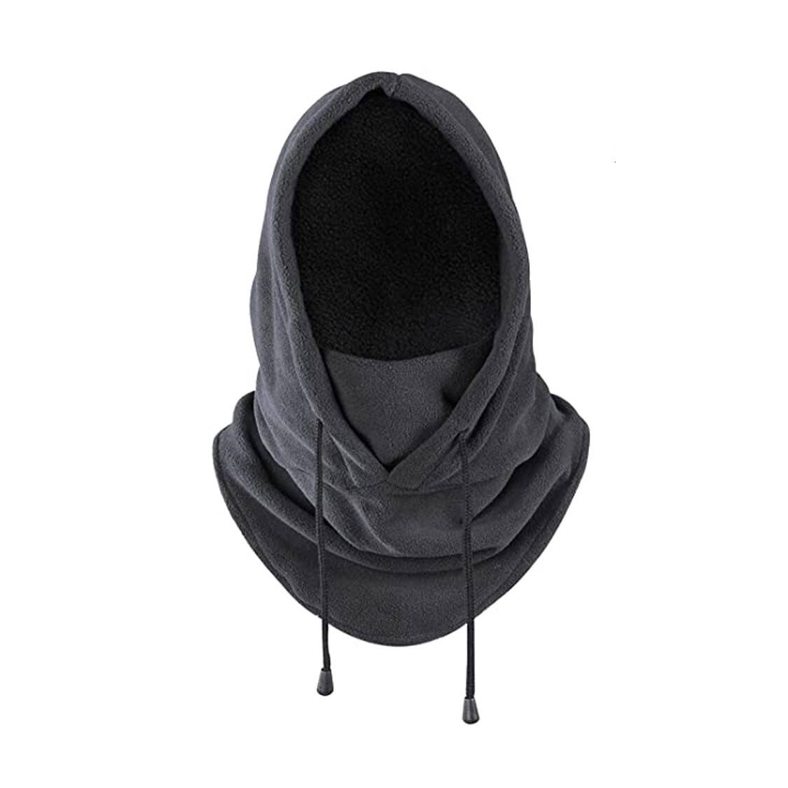 100% polyester polar fleece balaclava ski mask windproof winter neck gaiter unisex heavy fleece hood snow gear supplier