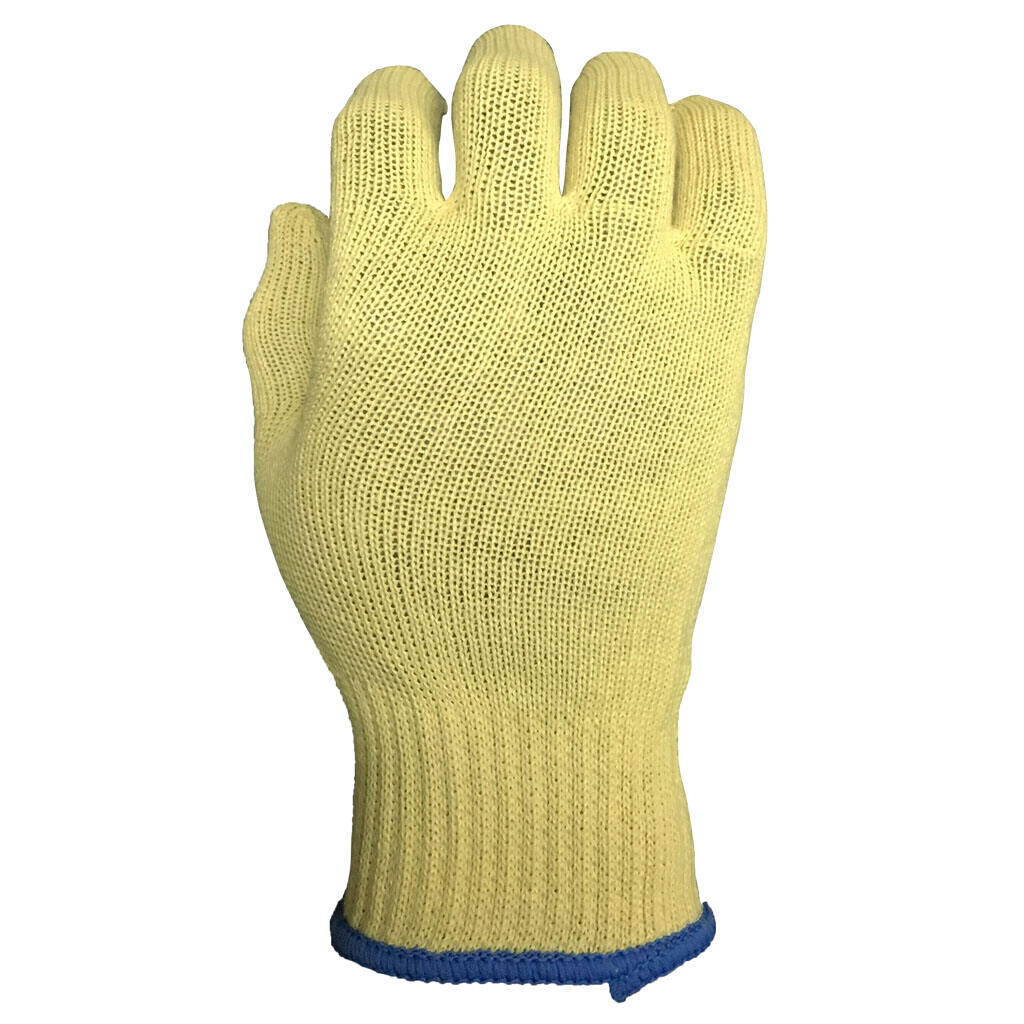 7G Cut Resistant Yarn Knitted Cut Resistant Repair Gloves Durable Mechanics Work Safety Gloves factory