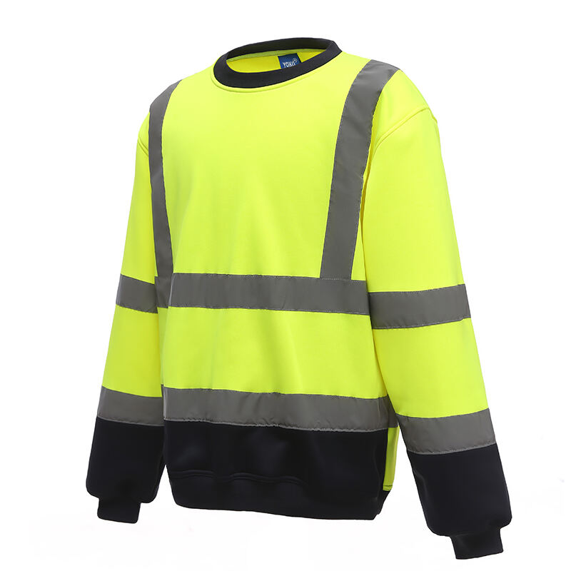 Breathable 100% Cotton Flame Resistant Shirt Orange Hi Vis Reflective Welding Stretch FRC Clothing factory