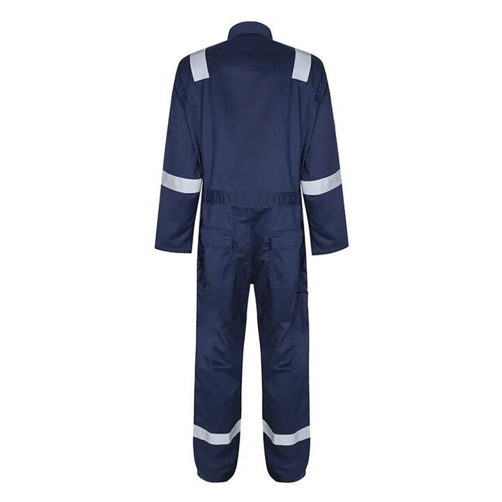 Fr 100%Cotton/ 88%cotton12%Nylon hi-vis coverall Flame resistance clothing Industrial Safety Workwear Welding Clothing manufacture