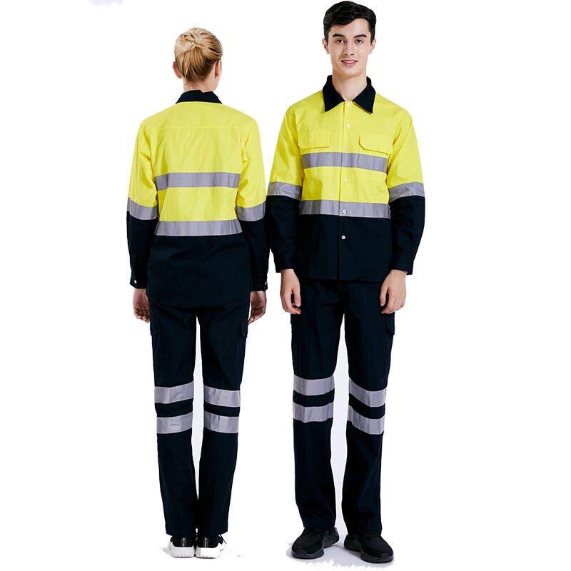 Reflective Mining Work Pants Miner's Uniform Men's Work Pants manufacture