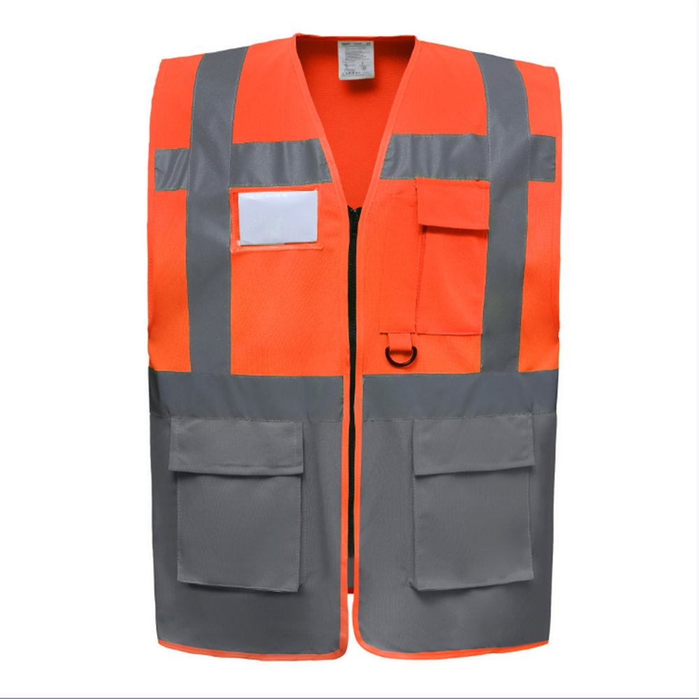 CE/ANSI Compliance Wholesale High Visibility Reflective Vest factory