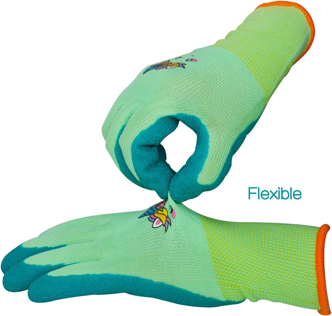 Kids Gardening Wrinkle Latex Coated Gloves Children Garden Glove for Toddlers Yard Work supplier