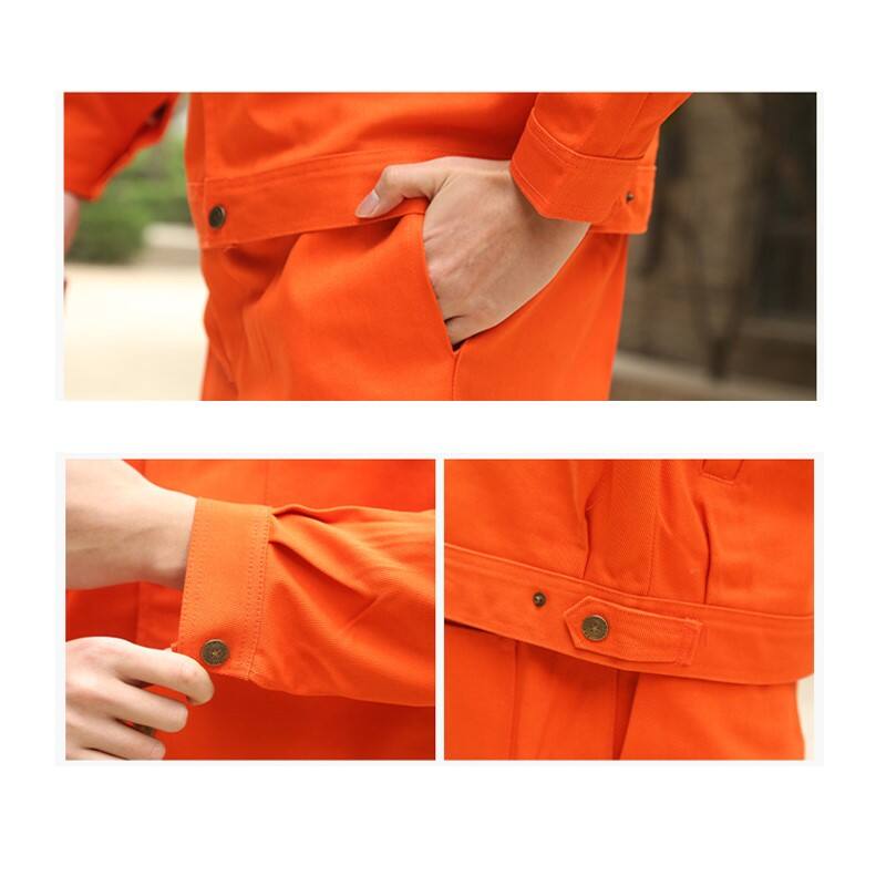 Top Quality Cotton Fire Resistant suit Safety Work Wear Custom Metallurgical Industry Uniforms factory