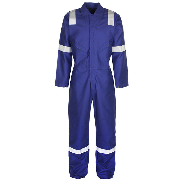 Fr 100%Cotton/ 88%cotton12%Nylon hi-vis coverall Flame resistance clothing Industrial Safety Workwear Welding Clothing factory