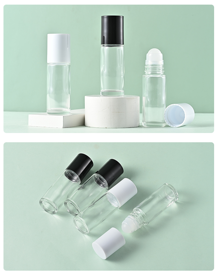 30ml wholesale Perfume Glass Bottle essential oil roller bottles cosmetic packaging details