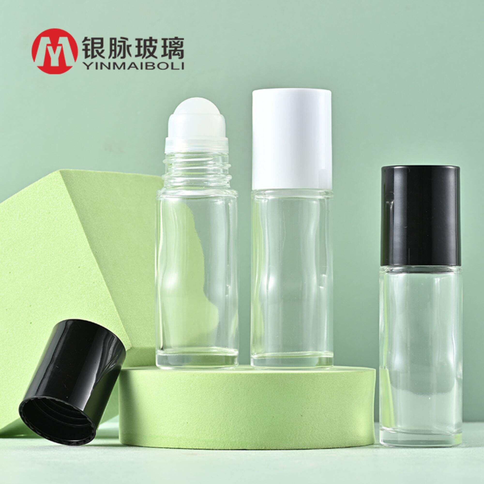 30ml wholesale Perfume Glass Bottle essential oil roller bottles cosmetic packaging