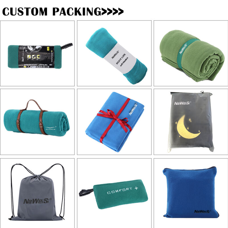 Custom Size Private Logo Digital Printing Sublimation Blankets factory