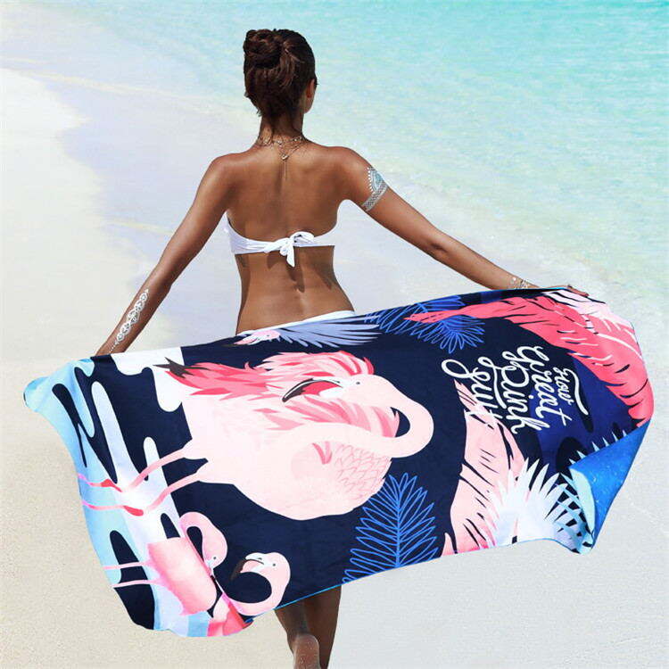 Sublimated Microfiber Sand Free Beach Towels supplier