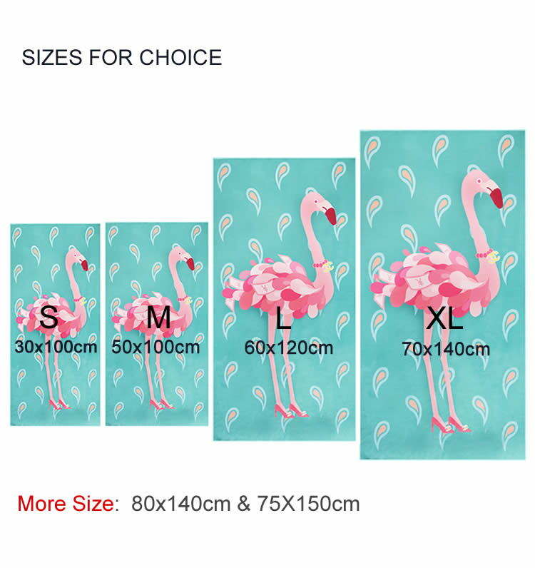 Sublimated Microfiber Sand Free Beach Towels manufacture