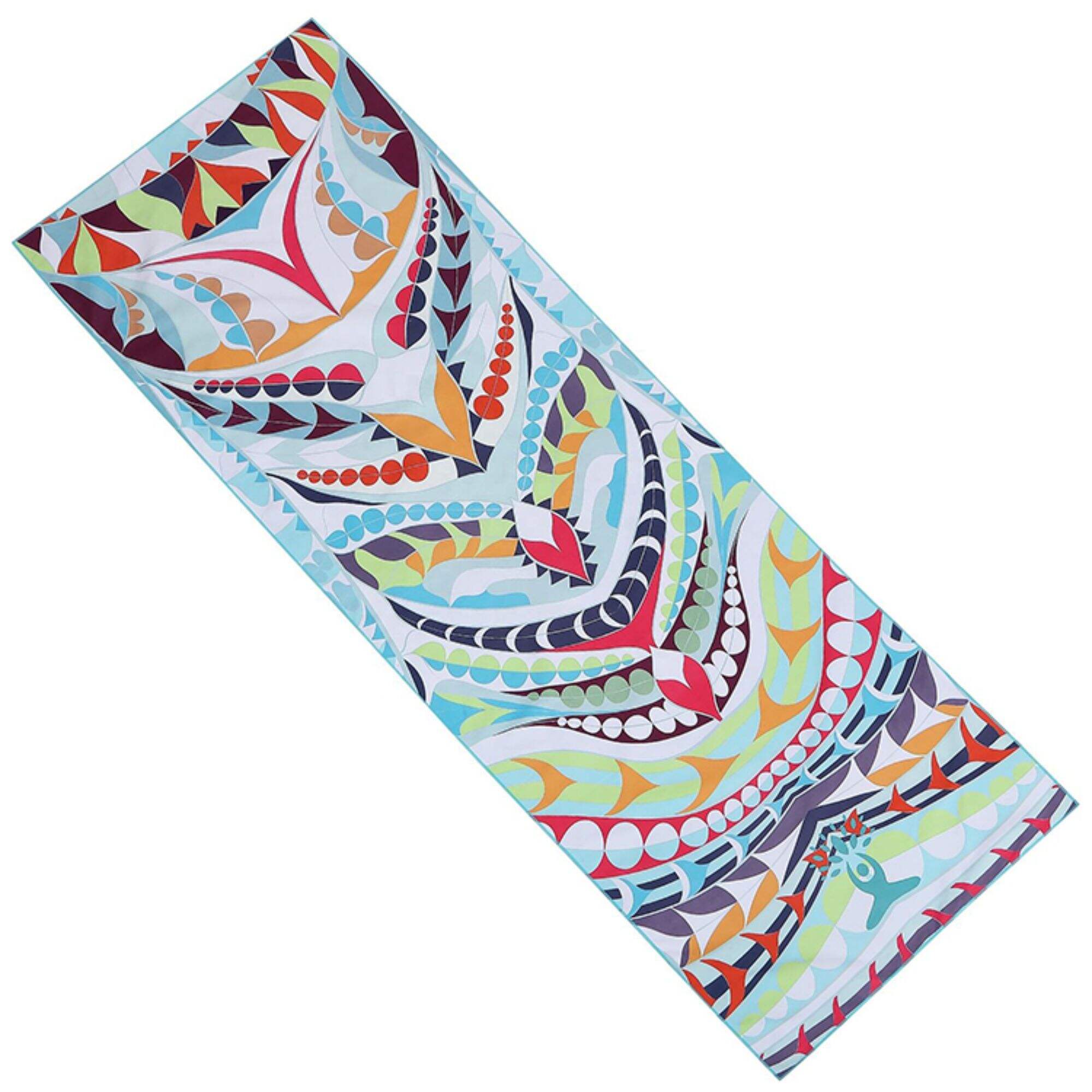 Custom Print Lightweight Non-Slip Microfiber Yoga Mat Towel