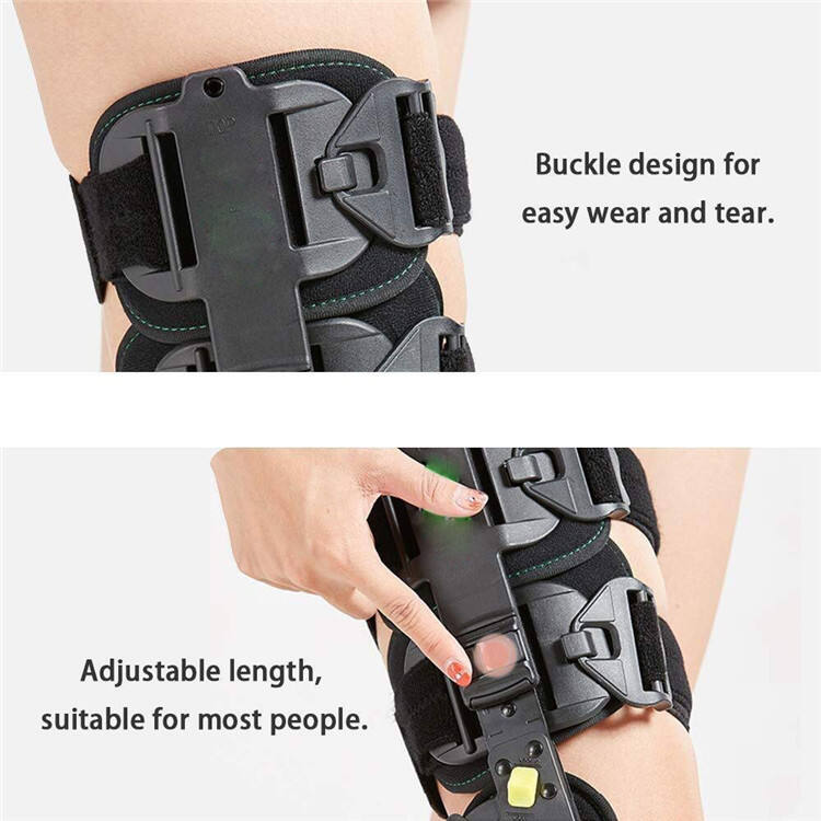 TJ-KM011 Enhanced Medical-Grade Adjustable Knee Joint Support And Rehabilitation Fixation Brace For Secure Recovery manufacture