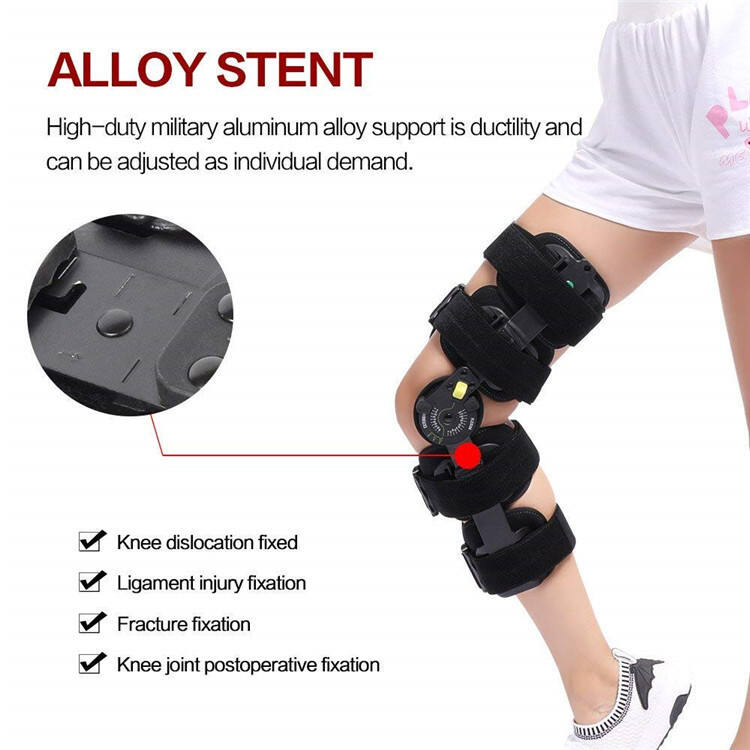 TJ-KM011 Enhanced Medical-Grade Adjustable Knee Joint Support And Rehabilitation Fixation Brace For Secure Recovery details