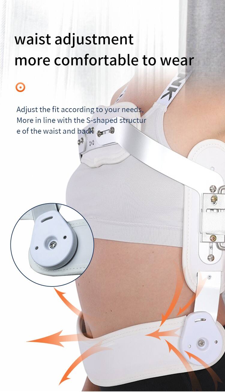 Adjustable Orthopedic Thoracolumbar Brace Jewetts Hyperextension Support For Enhanced Lumbar Stability manufacture