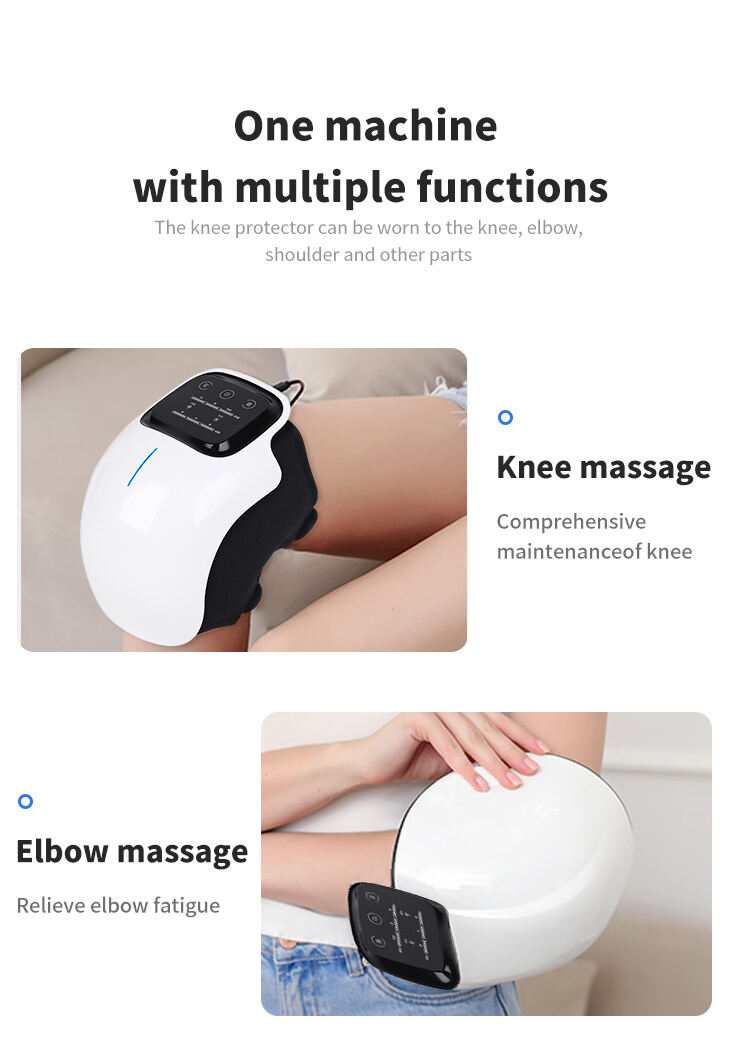 TJ-KE001 Advanced Heated Knee Massager Vibrating Heat Therapy For Joint Pain Relief And Physiotherapy factory