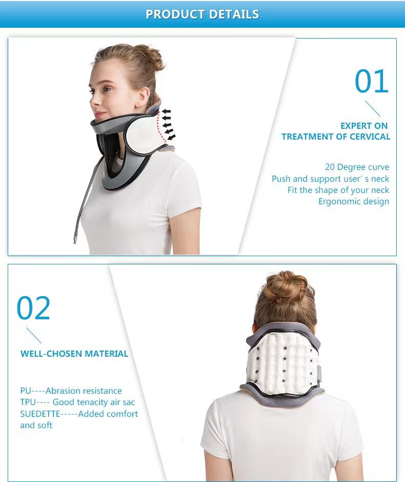 TJ-NM006 Therapeutic Collar Medical-Grade Inflatable Neck Brace For Soothing Stiff Neck Relief And Support supplier