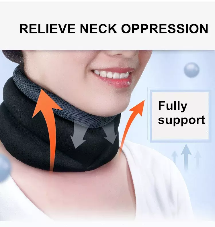 TJ-NM008 Gentle Support Adjustable Soft Foam Cervical Collar Neck Brace Stabilizer For Enhanced Pain Relief factory