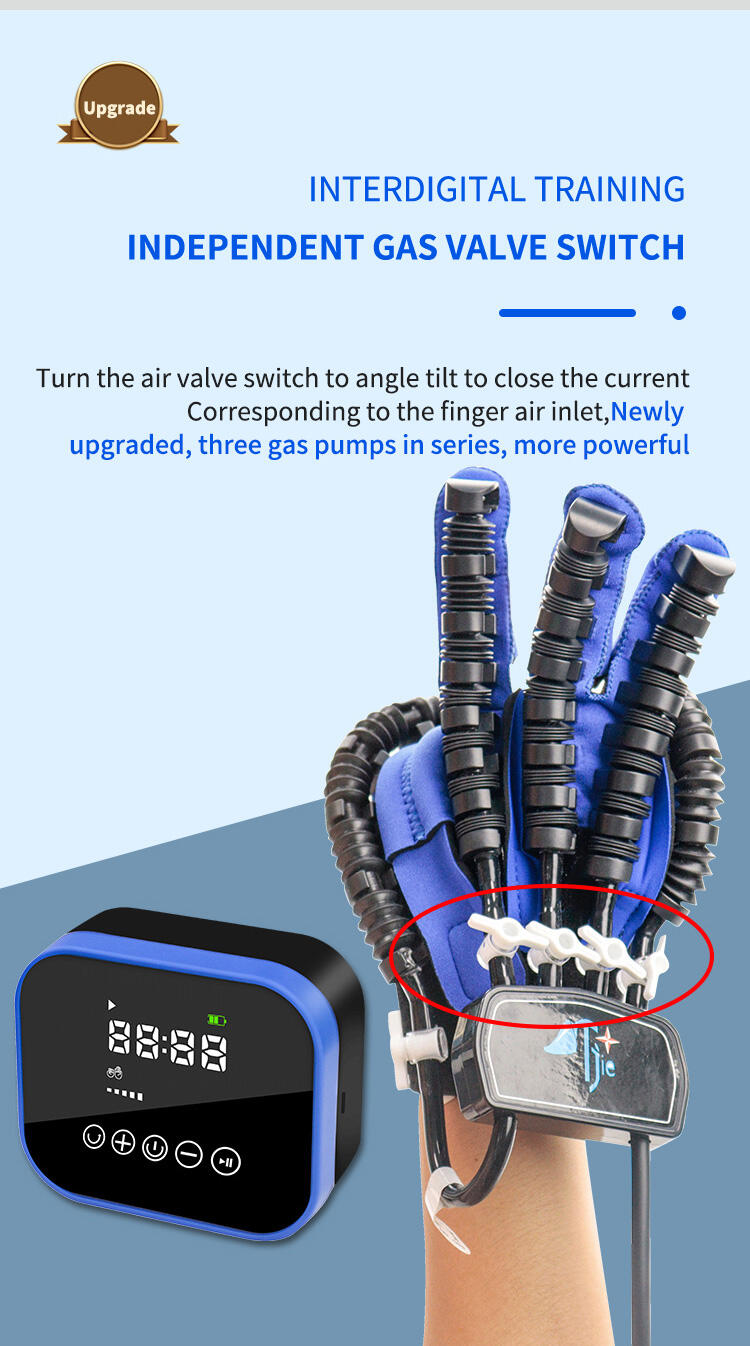 TJ-OM007-1 Advanced Intelligent Assistance Rehabilitation Robotic Gloves For Enhanced Dexterity And Motor Skills Recovery manufacture