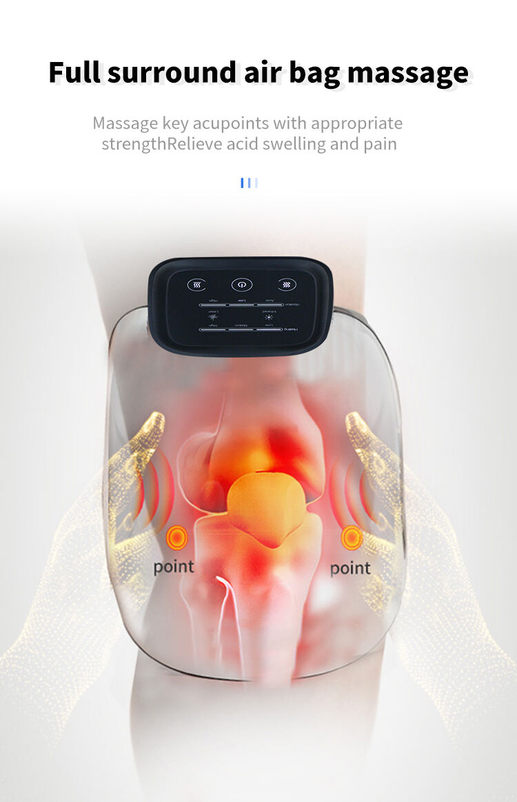 TJ-KE001 Advanced Heated Knee Massager Vibrating Heat Therapy For Joint Pain Relief And Physiotherapy supplier