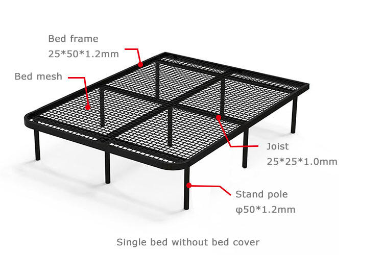 JZD Hotel bed BD-S-01 manufacture