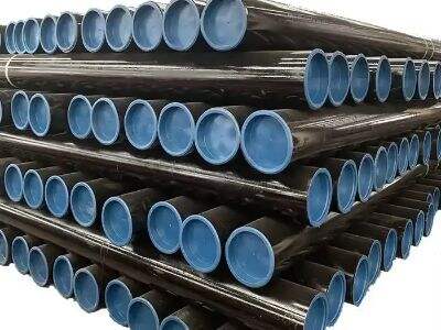 What are the key advantages of using carbon steel pipes in construction?