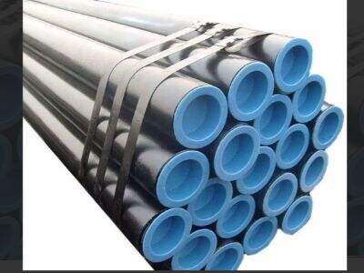 How does the manufacturing process of carbon steel pipes affect their quality?