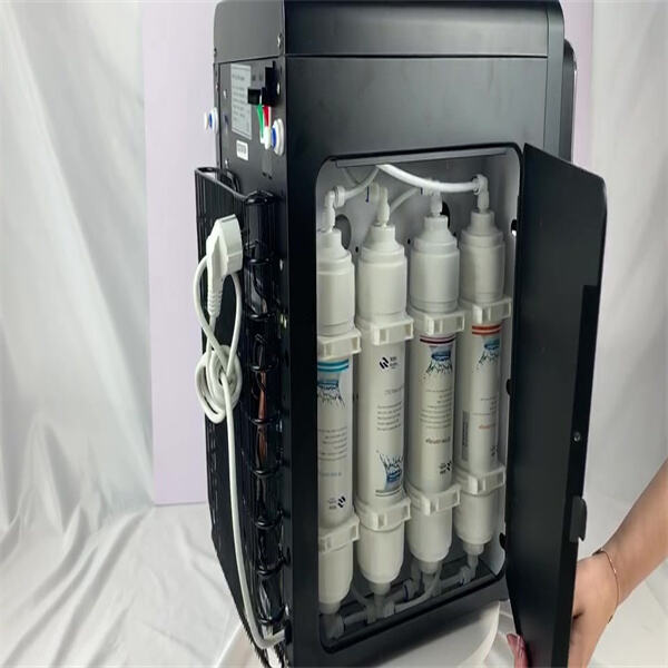 Say goodbye to impurities with a hot and cold water filter