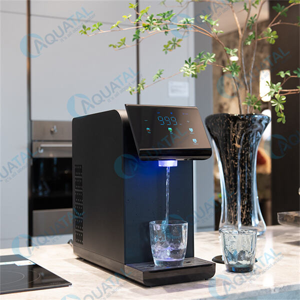 What are the advantages of using a water tank dispenser