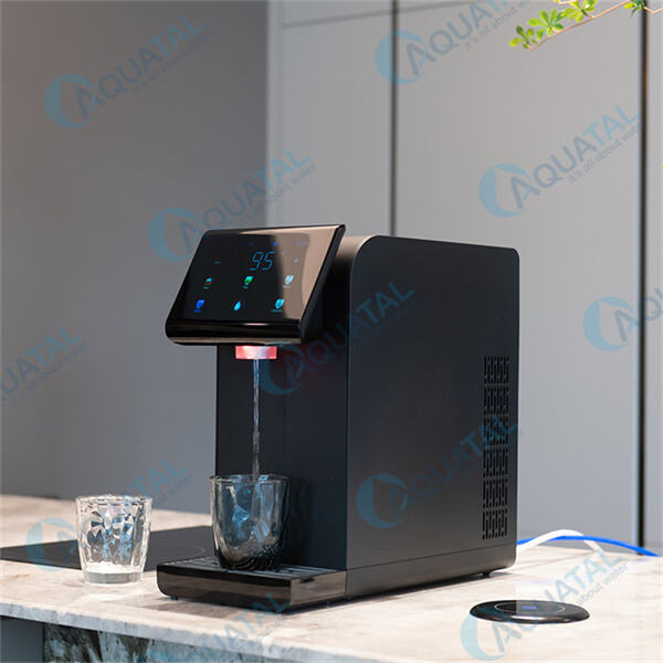 Обновите свою кухню, добавив стильный диспенсер для горячей и холодной воды