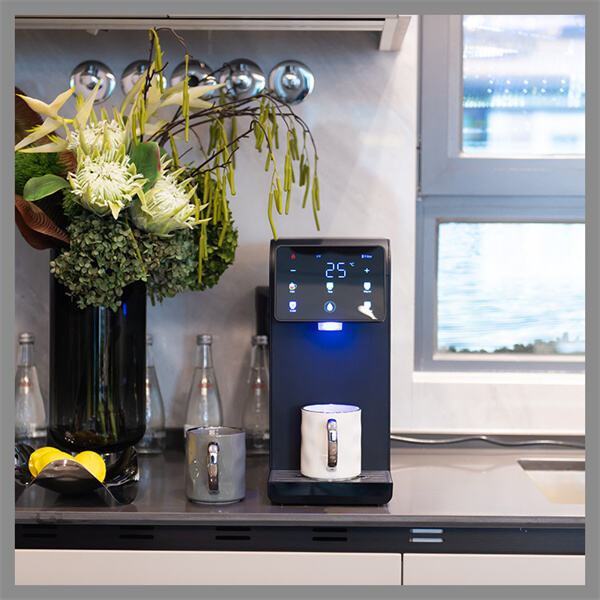 Experience the Convenience of Sparkling Water at the Touch of a Button
