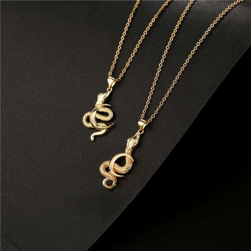 Multi Design Animal pendant Necklace Gold Plated Snake Necklace Jewelry
