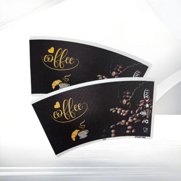 Boost your brand visibility with personalized custom disposable coffee sleeves.