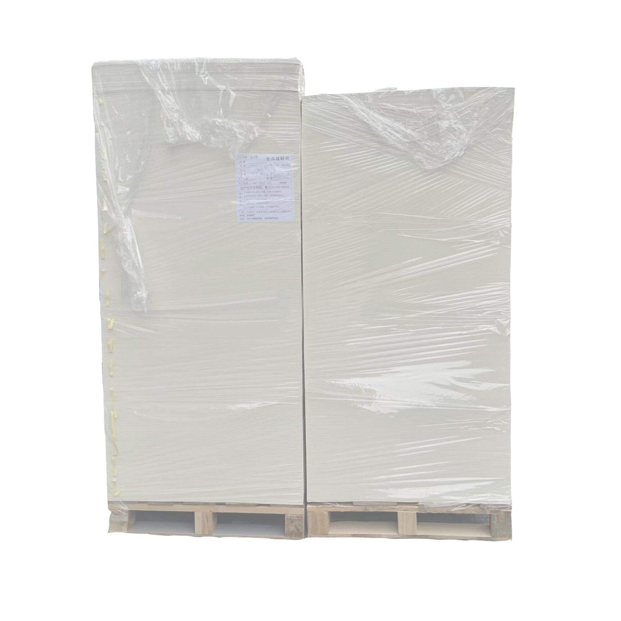 custom size single double wall pe coated coffee drink paper cup sheet duplex board raw material for flexography printing