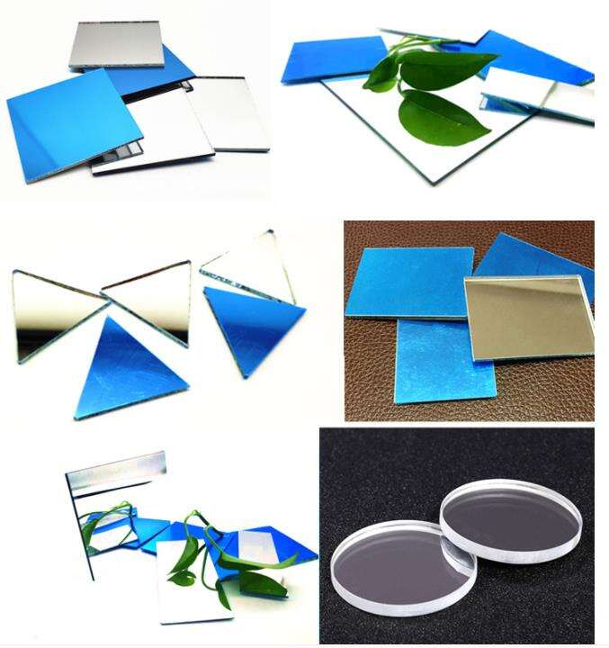 Custom Big Size 3-1200mm Square Optical Front Surface Mirror First Surface Mirror With Enhanced Aluminum manufacture