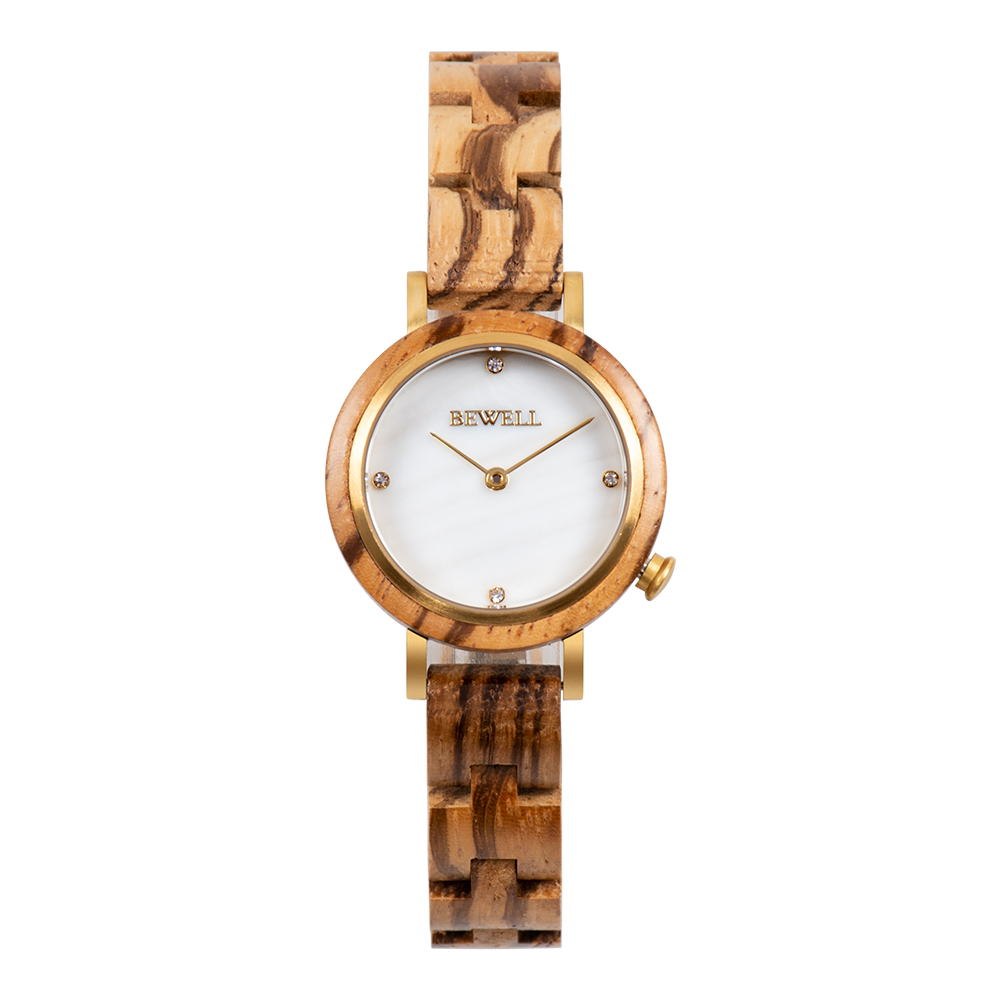 Shenzhen wooden watch manufacturer new design wood customized bracelet watches fashion ladies wristwatches manufacture