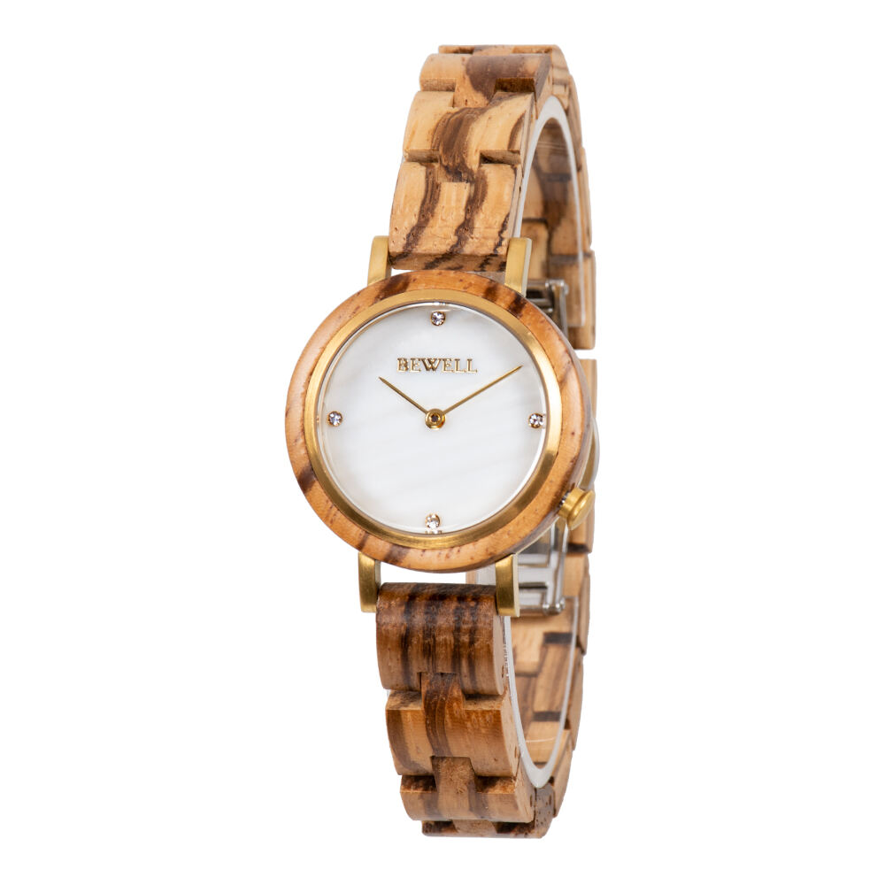 Shenzhen wooden watch manufacturer new design wood customized bracelet watches fashion ladies wristwatches factory