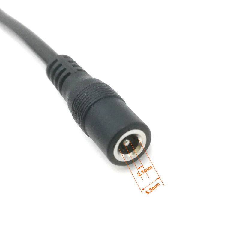 12V 24V DC Jack 5.5mm 2.1mm 5.5x2.1 Female Connector Power Charging Cable supplier